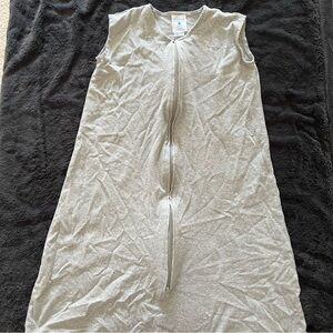 HALO Heather Gray WEARABLE BLANKET 100% COTTON | Extra Large - 18-24 Months